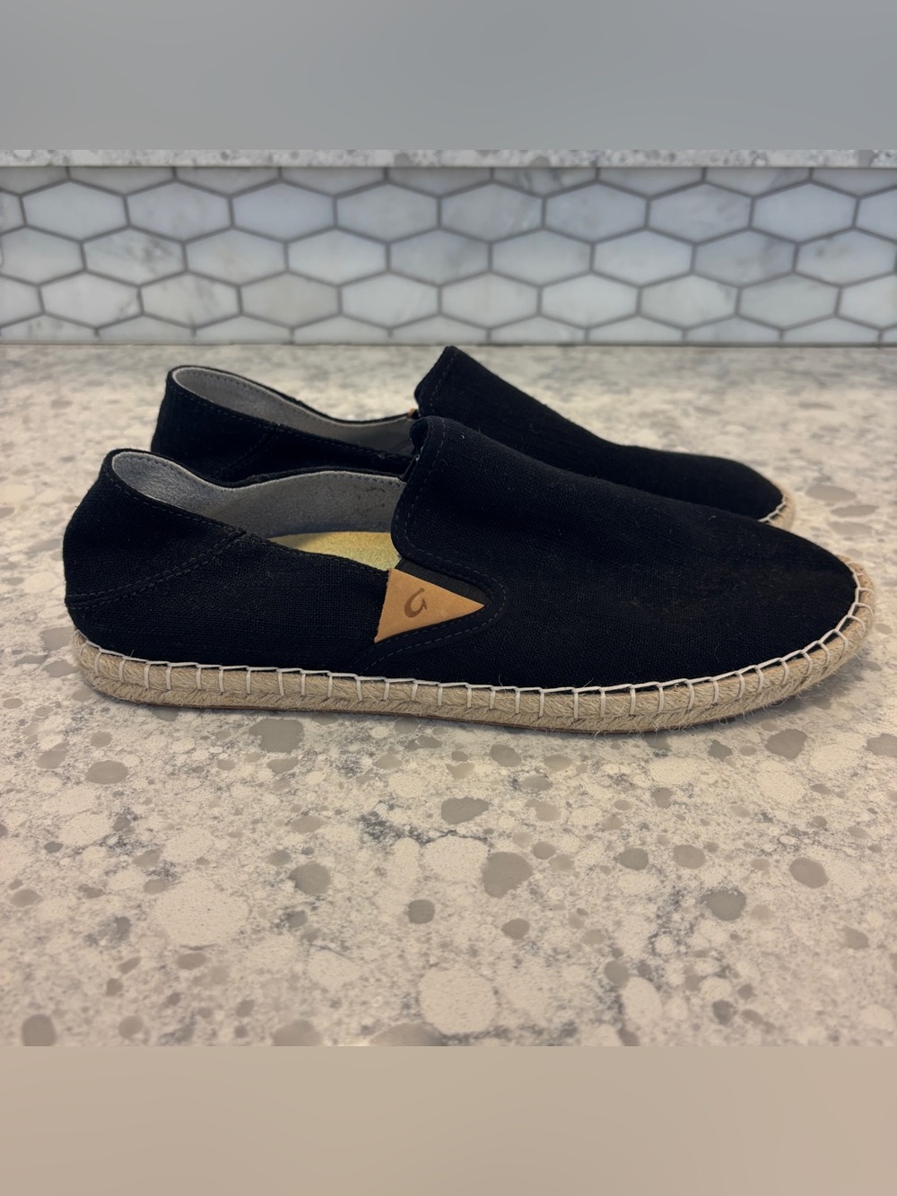 Olukai Women’s kaula pa'a kapa espadrille, Size 9